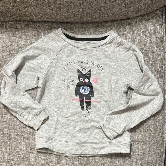 Little Marc Jacobs Gray Kids Sweatshirt - Picture 1 of 5